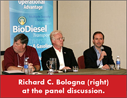 Richard C. Bologna at the panel discussion